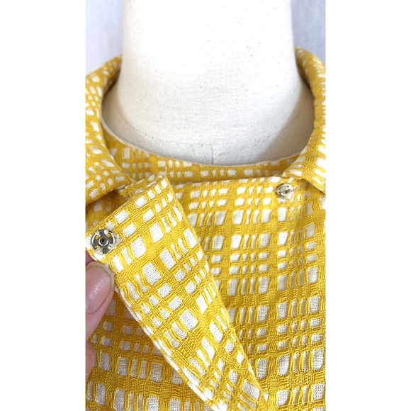 1960s-Inspired Yellow Shift Dress Suit - Picture 14 of 16